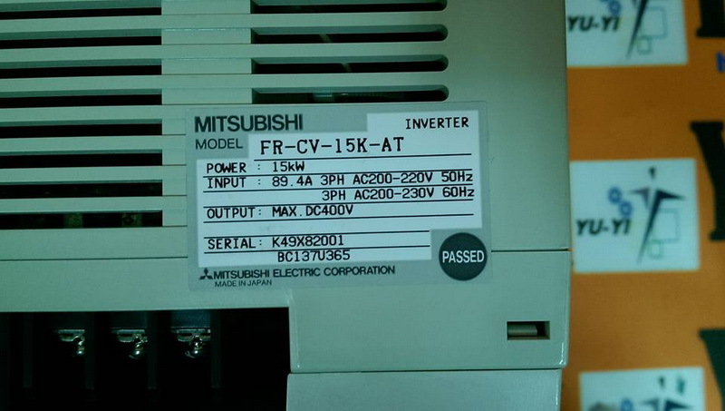 MITSUBISHI FR-CV-15K-AT INVERTER 15KW - PLC DCS SERVO